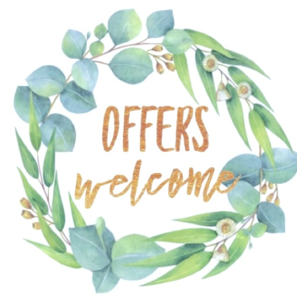 Offers always welcome! Bundle and save!